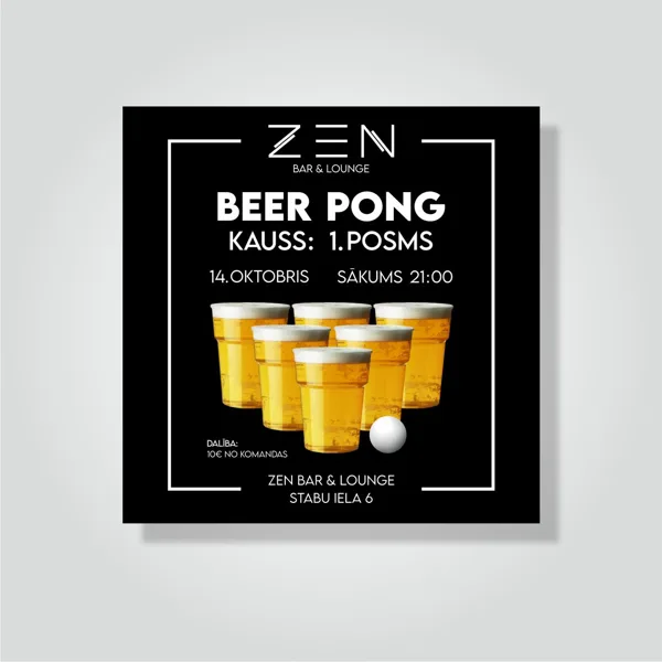 BEER-PONG TURNĪRS